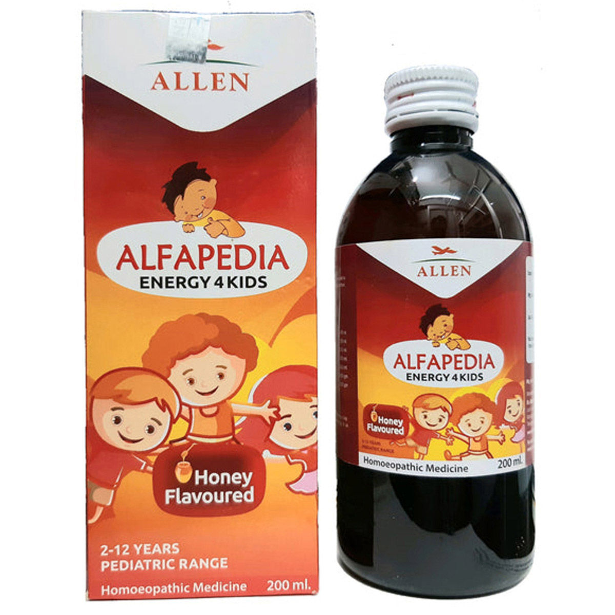 Allen Alfapedia Energy 4 Kids Syrup - PUSHMYCART