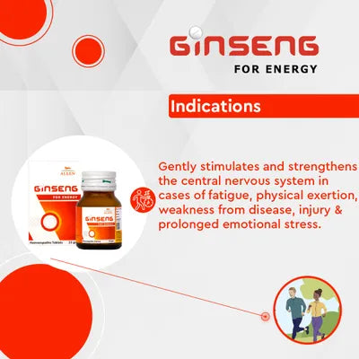 Allen Ginseng For Energy Tablet - PUSHMYCART