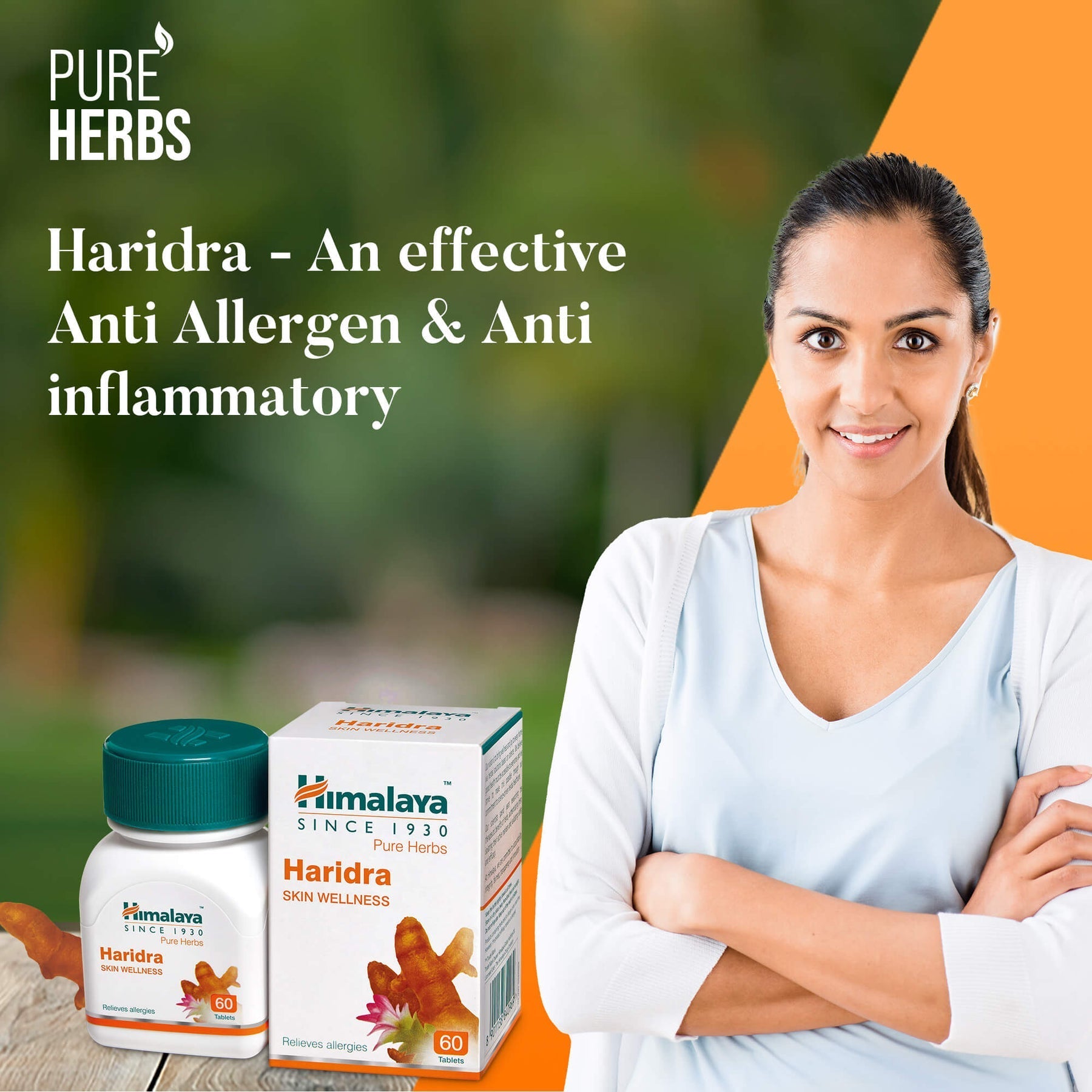 4 X Himalaya Haridra Capsules - Turmeric - PUSHMYCART