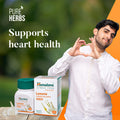 Himalaya Wellness Pure Herbs Lasuna Cardiac Wellness Tablet bottle of 60 tablets - PUSHMYCART