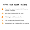Himalaya Wellness Pure Herbs Lasuna Cardiac Wellness Tablet bottle of 60 tablets - PUSHMYCART
