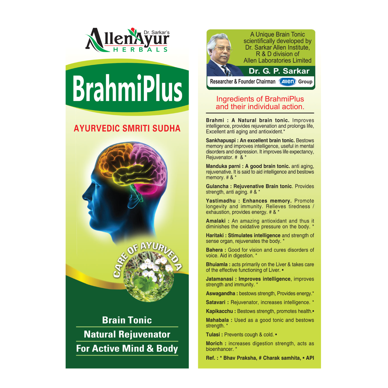 Allen Brahmi Plus – Ayurvedic brain tonic