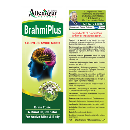 Allen Brahmi Plus – Ayurvedic brain tonic