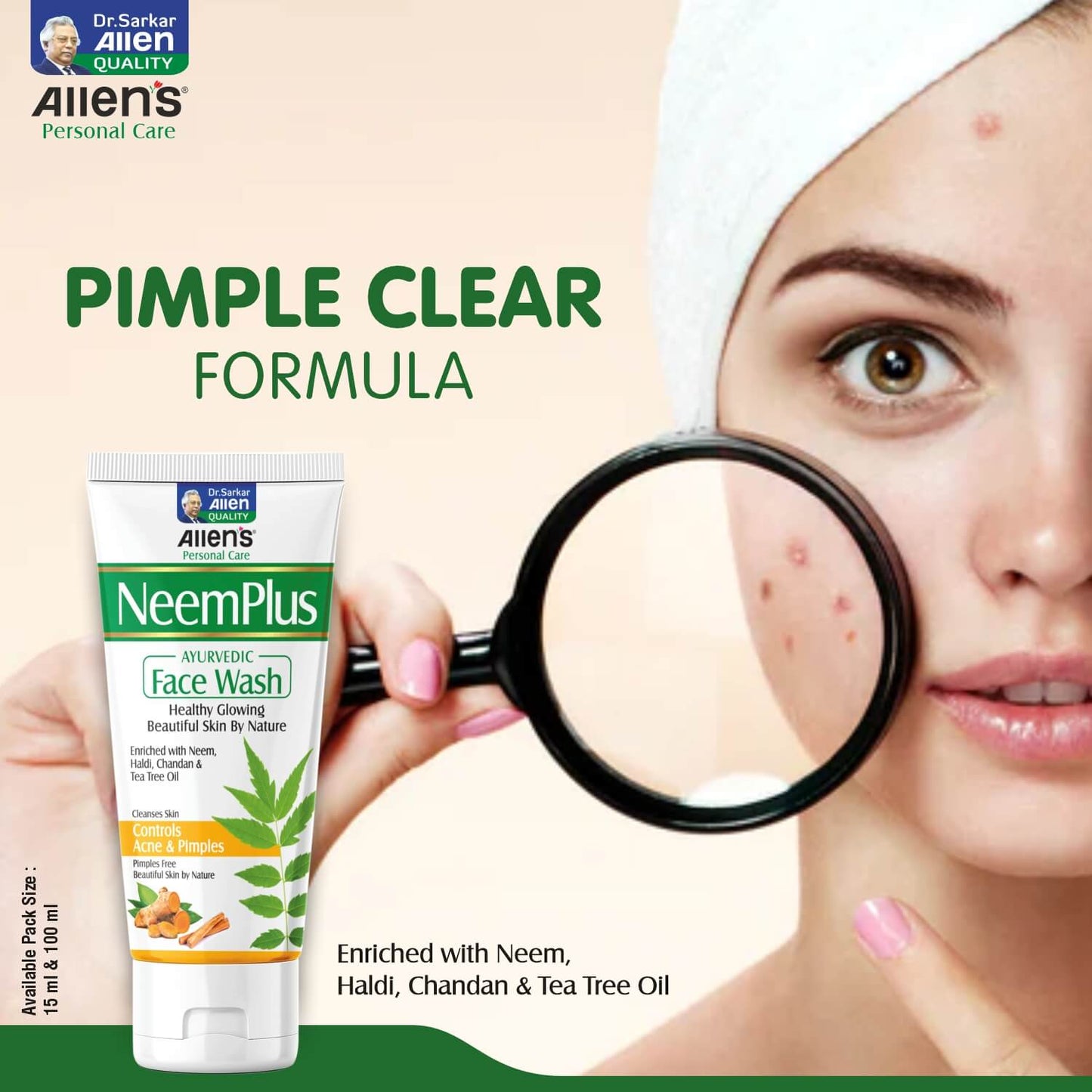 Allen NeemPlus Ayurvedic Face Wash