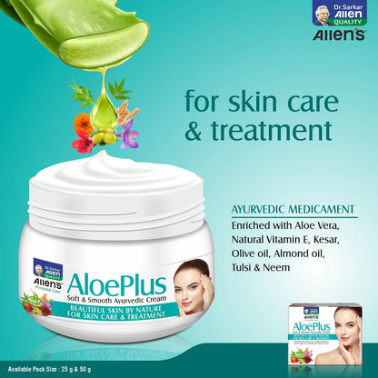 Allen AloePlus Soft & Smooth Ayurvedic Cream