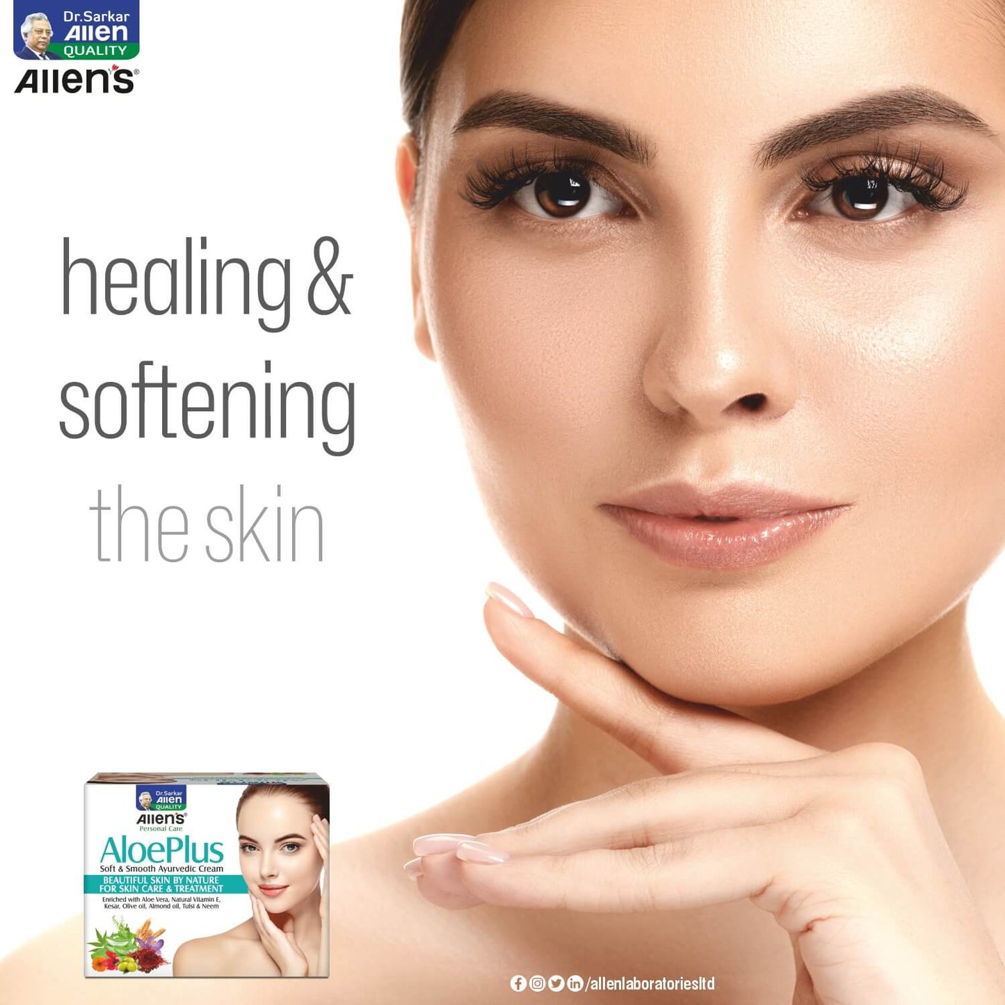 Allen AloePlus Soft & Smooth Ayurvedic Cream