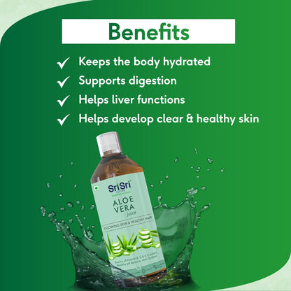 Sri Sri Tattva Aloe Vera Juice 1000ml - PUSHMYCART
