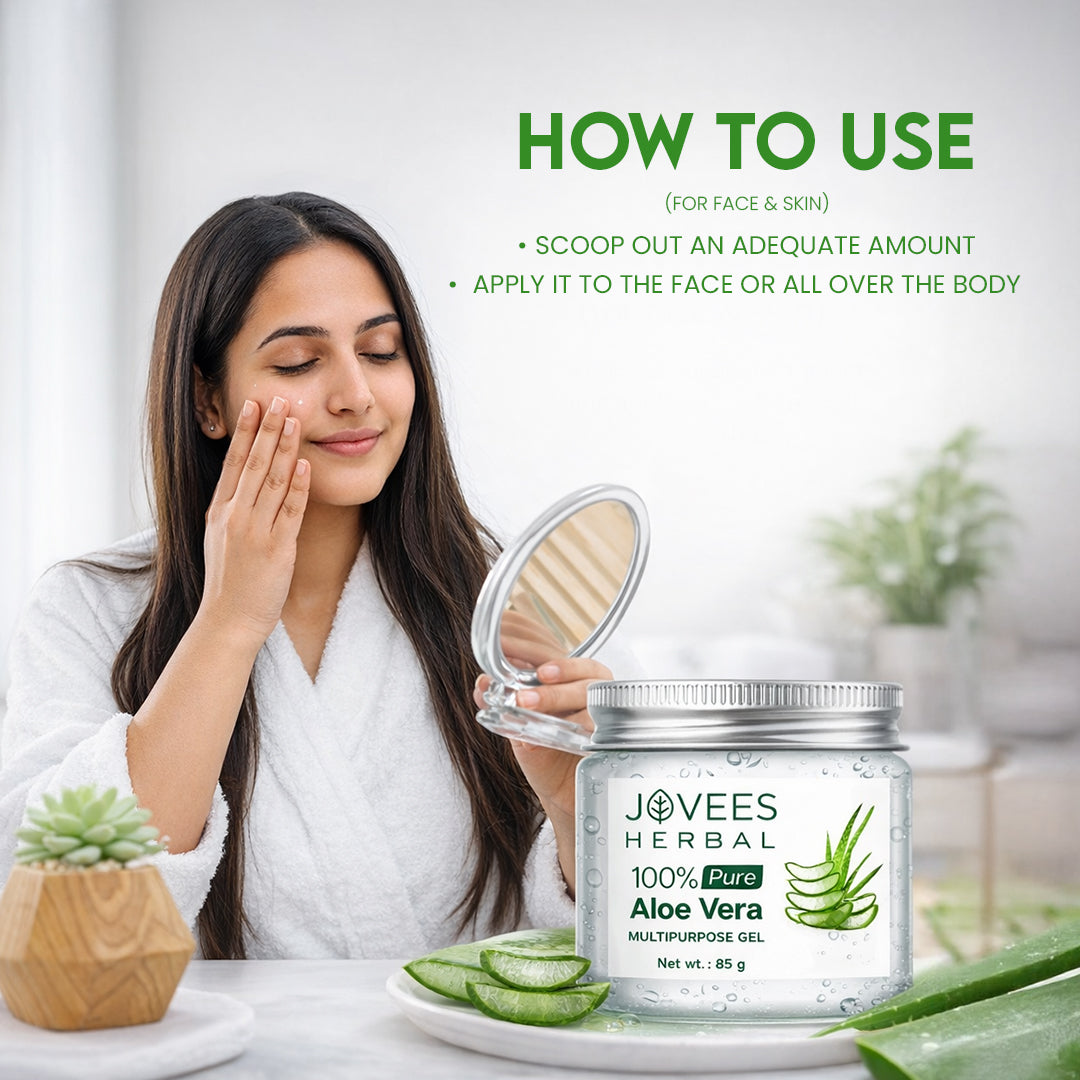 Jovees 100% Pure Aloe Vera Multipurpose Gel