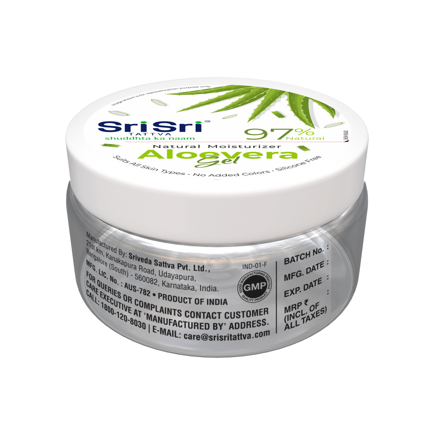 Sri Sri Tattva Aloevera Gel | Natural Moisturizer, Suits all Skin Types