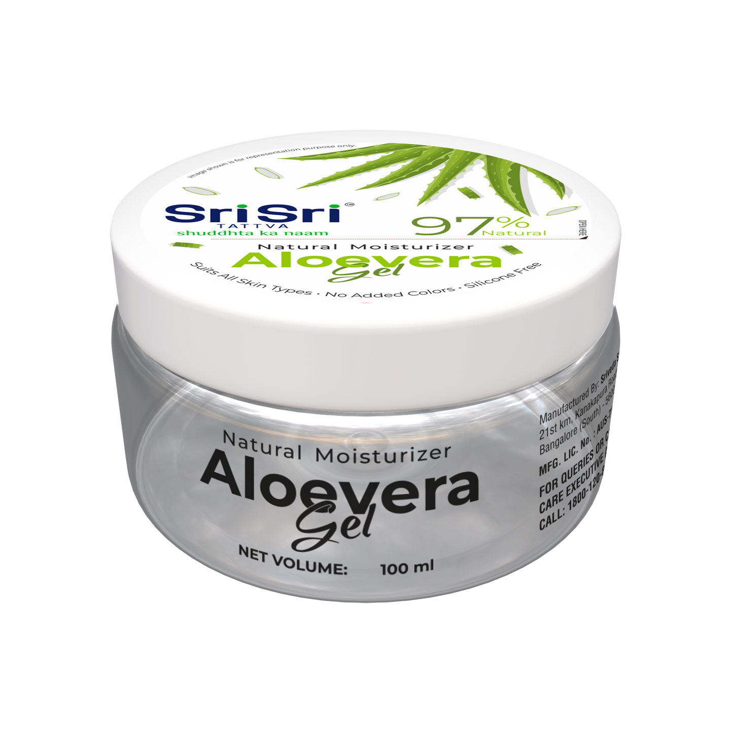 Sri Sri Tattva Aloevera Gel | Natural Moisturizer, Suits all Skin Types