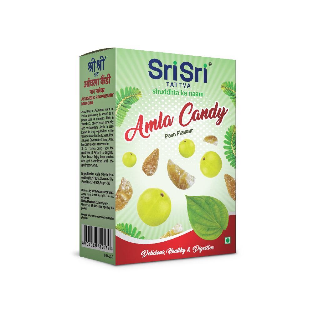 Sri Sri Tattva Amla Candy - Paan Flavoured -Delicious, Healthy & Digestive