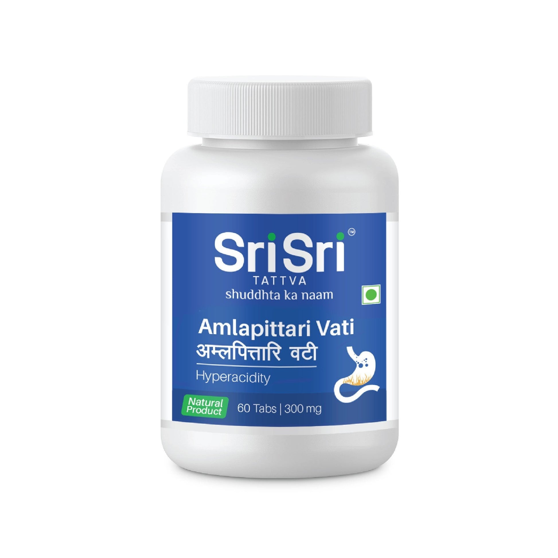 Sri Sri Tattva Amlapittari Vati 300mg 60Tabs