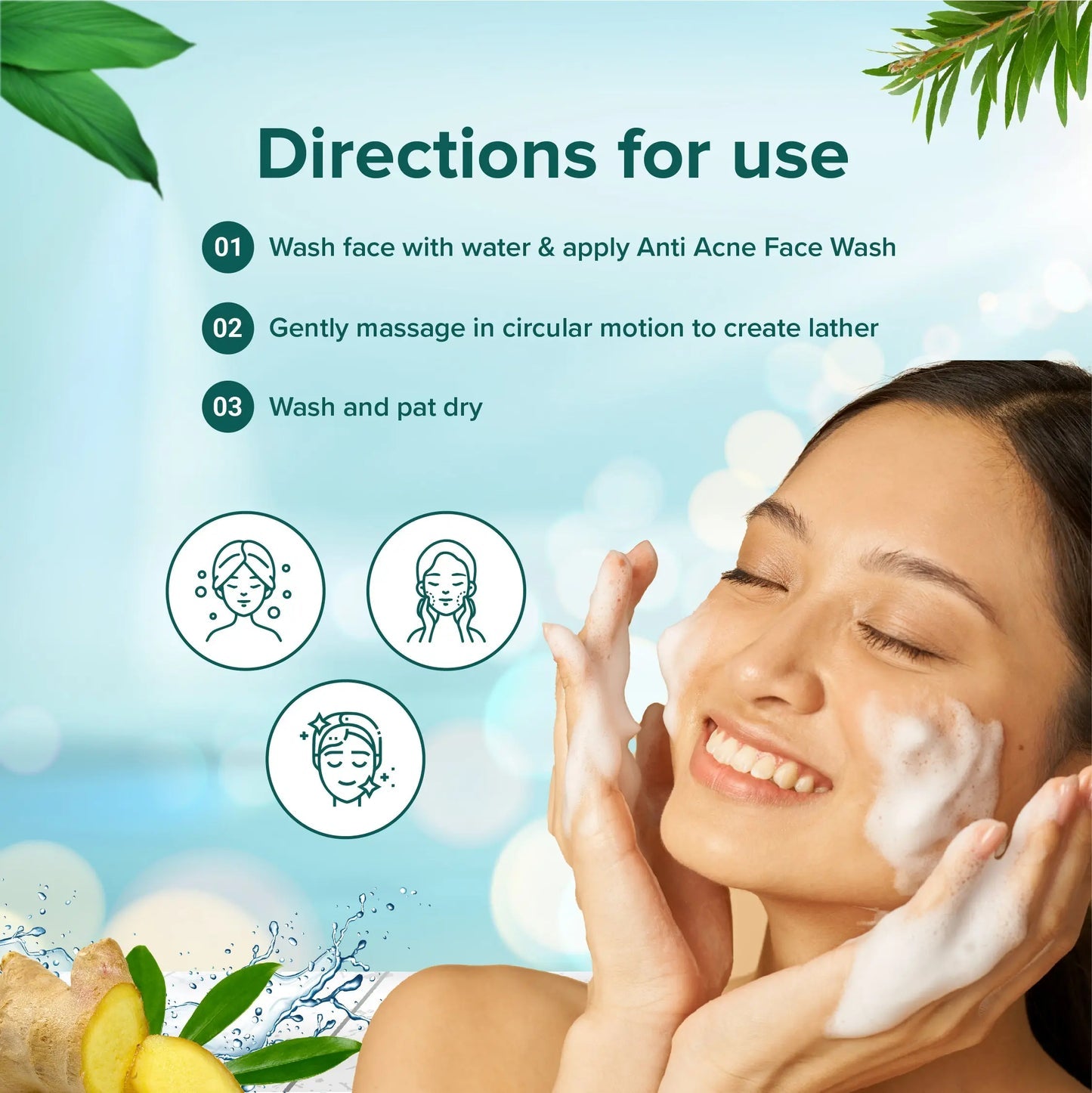 Sri Sri Tattva Anti Acne Face Wash - For Radiant & Spotless Skin