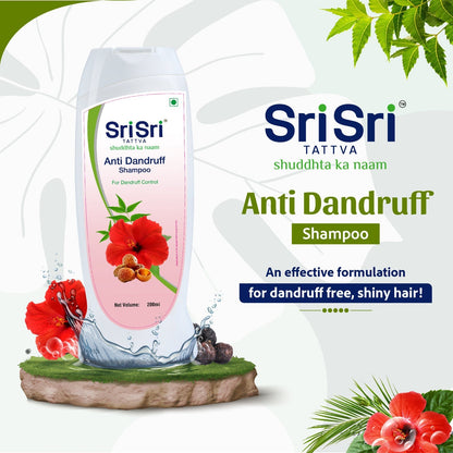 Sri Sri Tattva Anti Dandruff Shampoo 200ml - PUSHMYCART