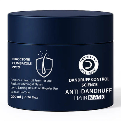 Dermistry Anti Dandruff Hair Mask for Flake Control & Healthy Scalp