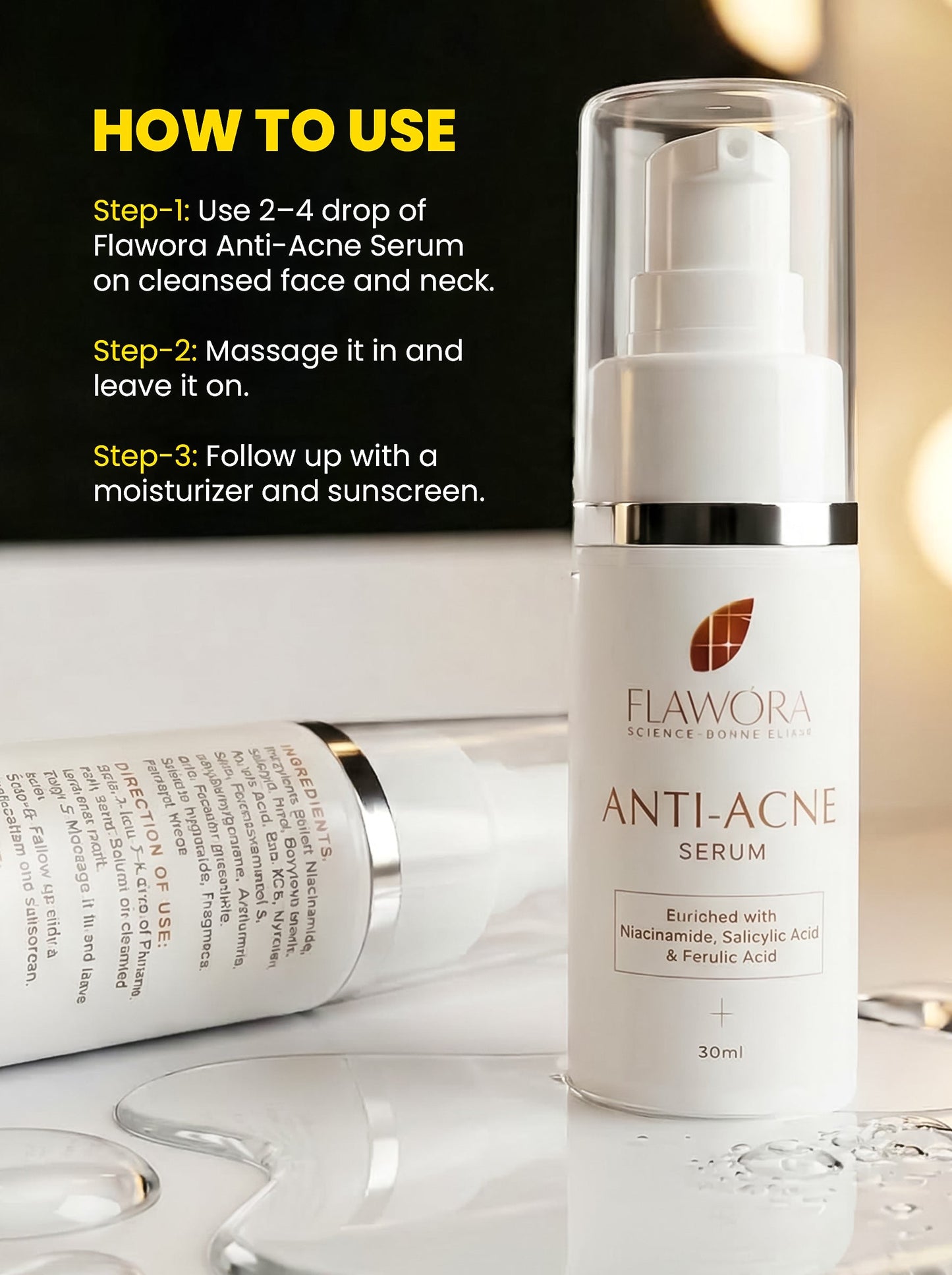 Flawora Anti Acne Serum