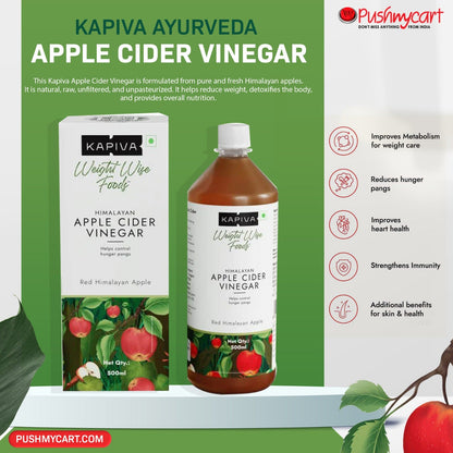 Kapiva Ayurveda Apple Cider Vinegar 500ml