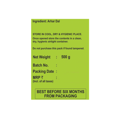 Patanjali Unpolished Arhar Dal (Tuvar Dal)