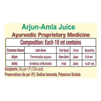 Patanjali Arjun Amla Juice