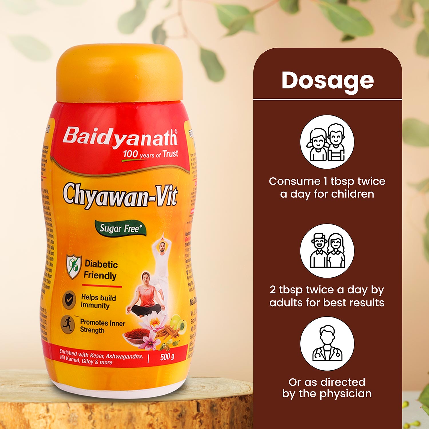 Baidyanath Sugarfree Chyawan Vit