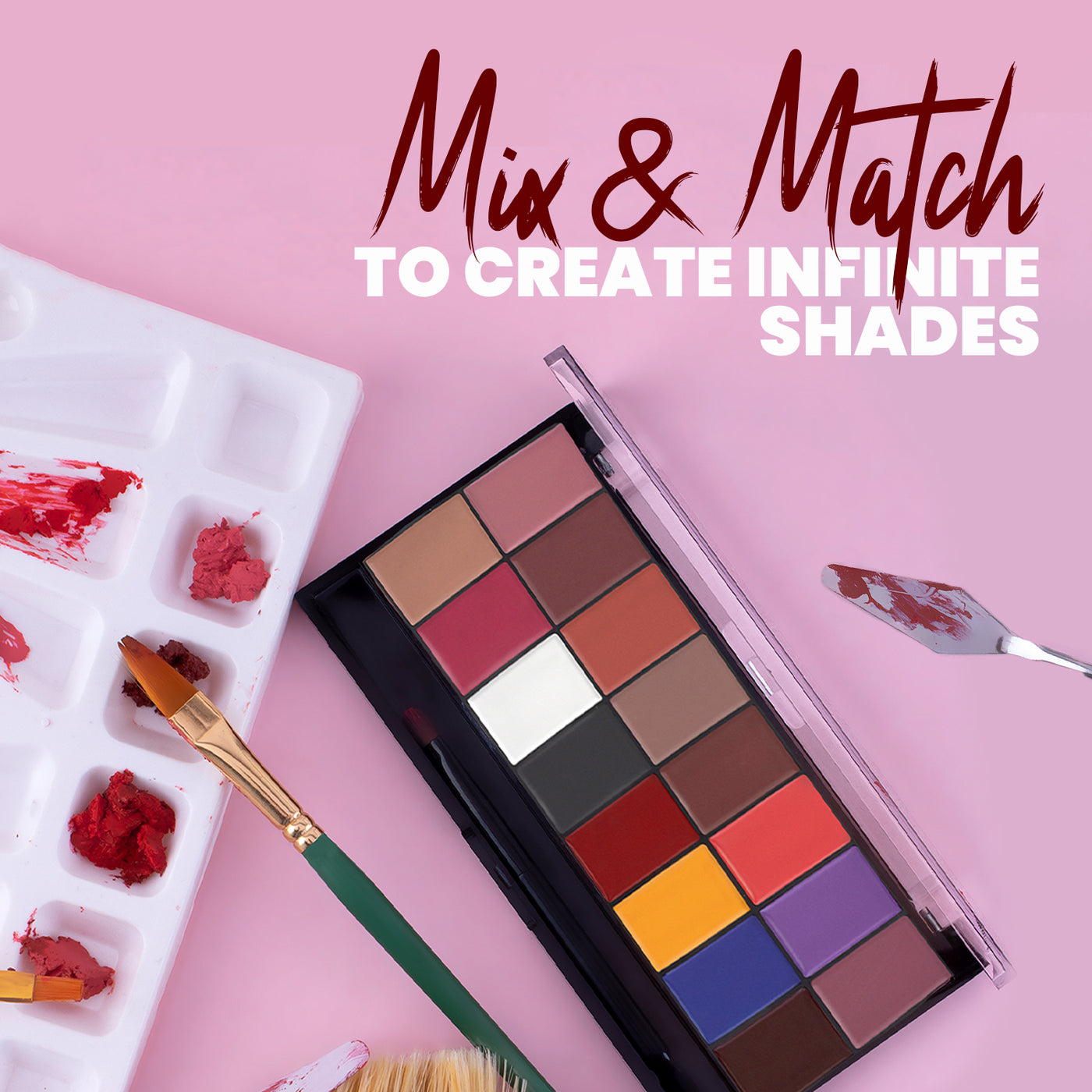 Mars Infinity Demi Matte Lip Palette