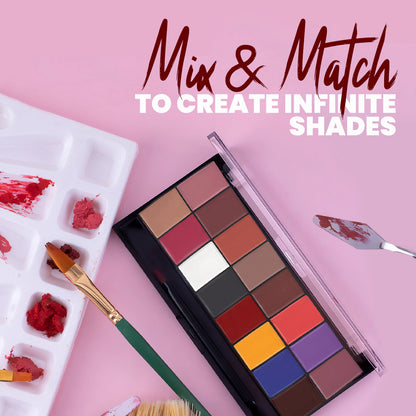 Mars Infinity Demi Matte Lip Palette