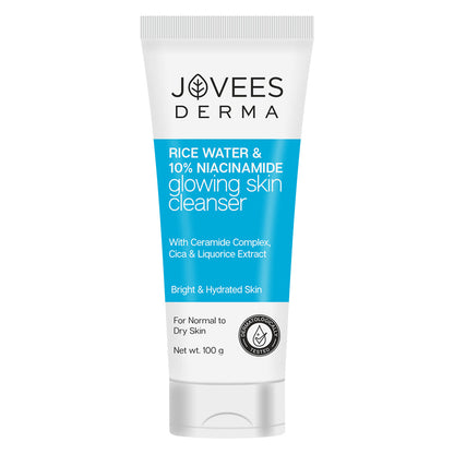 Jovees Derma Rice Water & 10% Niacinamide Cleanser
