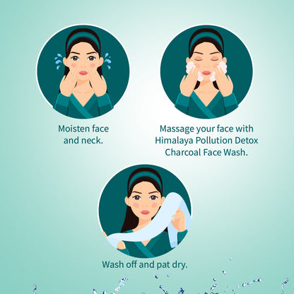 Himalaya Herbals Pollution Detox Charcoal Face Wash