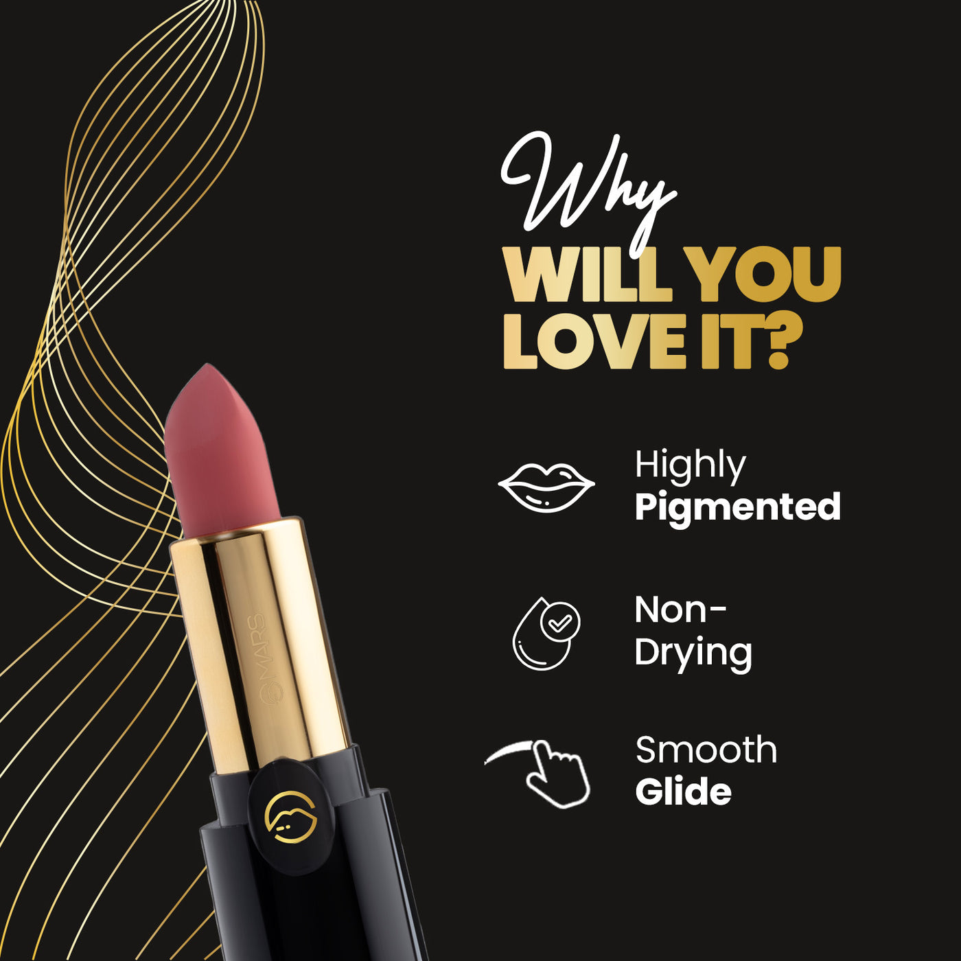 Mars Plush Velvet Lipstick