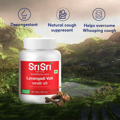 Sri Sri Tattva Lavangadi Vati 60 Tabs - PUSHMYCART