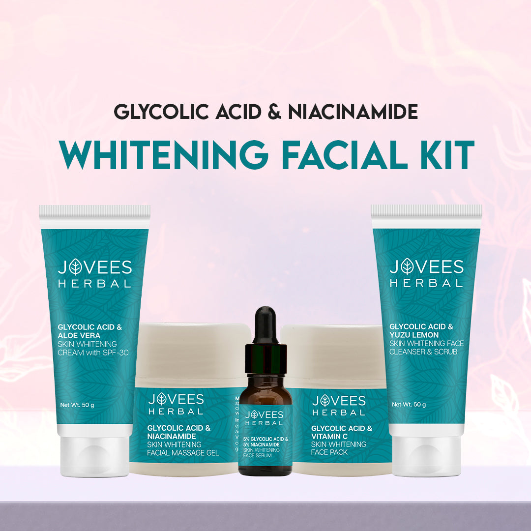 Jovees Glycolic Acid & Niacinamide Whitening Facial Kit
