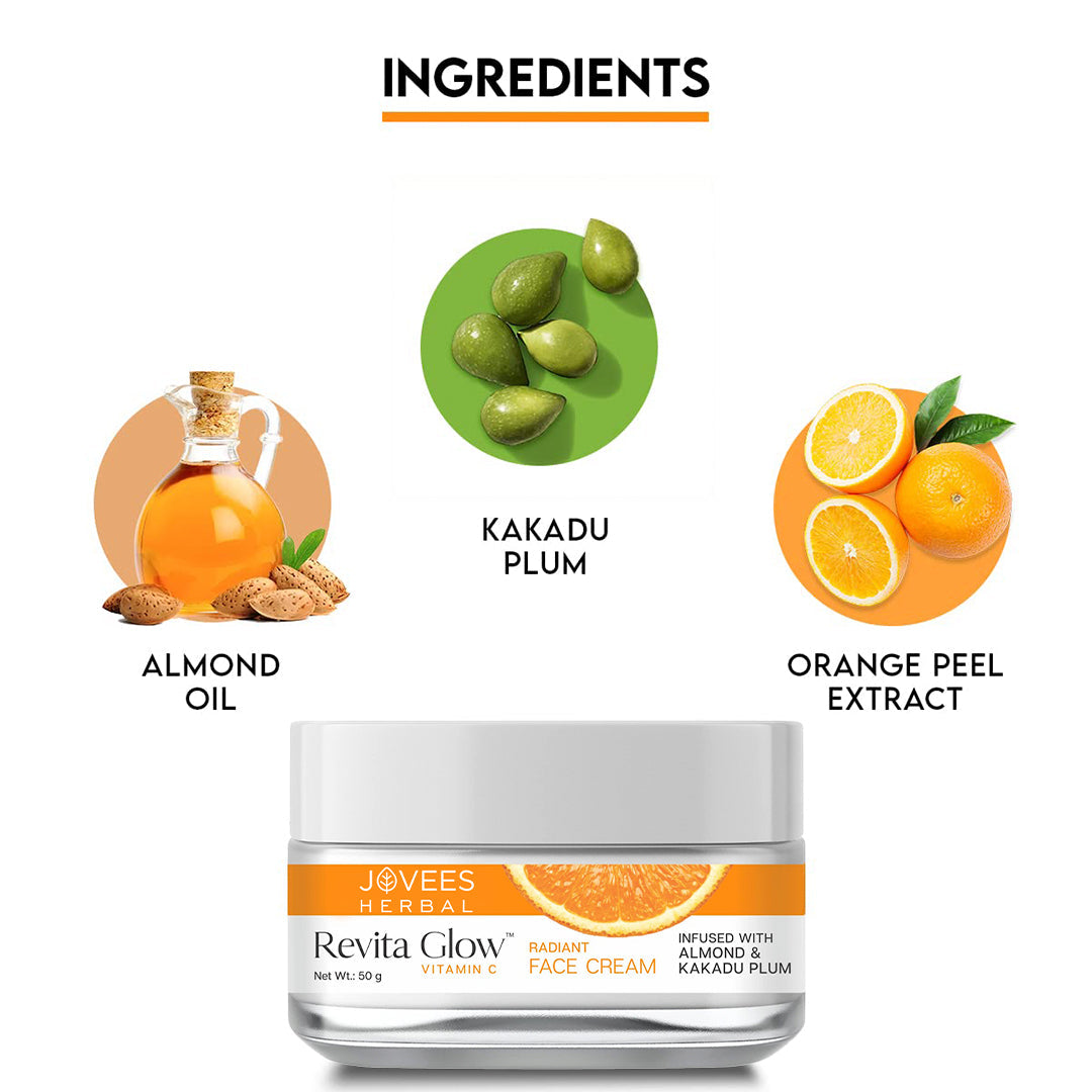 Jovees Revita Glow Vitamin C Radiant face Cream