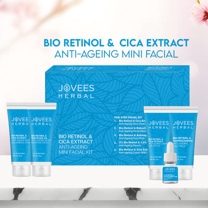 Jovees Bio Retinol & Cica Extract Anti-Ageing Mini Facial Kit