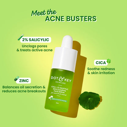 Dot & Key Cica + 2% Salicylic Skin Clearing Face Serum