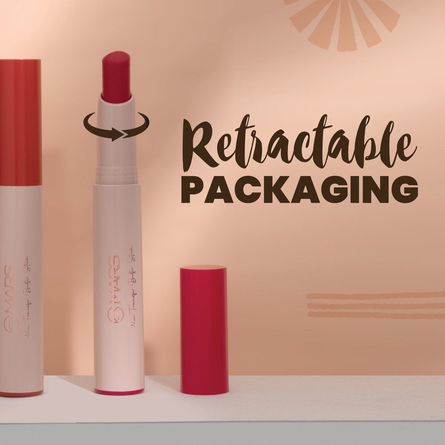 Mars Matte Lipstick | Non Transfer Butter Stick