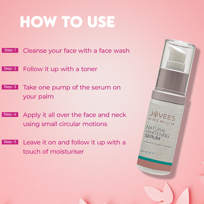 Jovees Premium Natural Whitening Serum