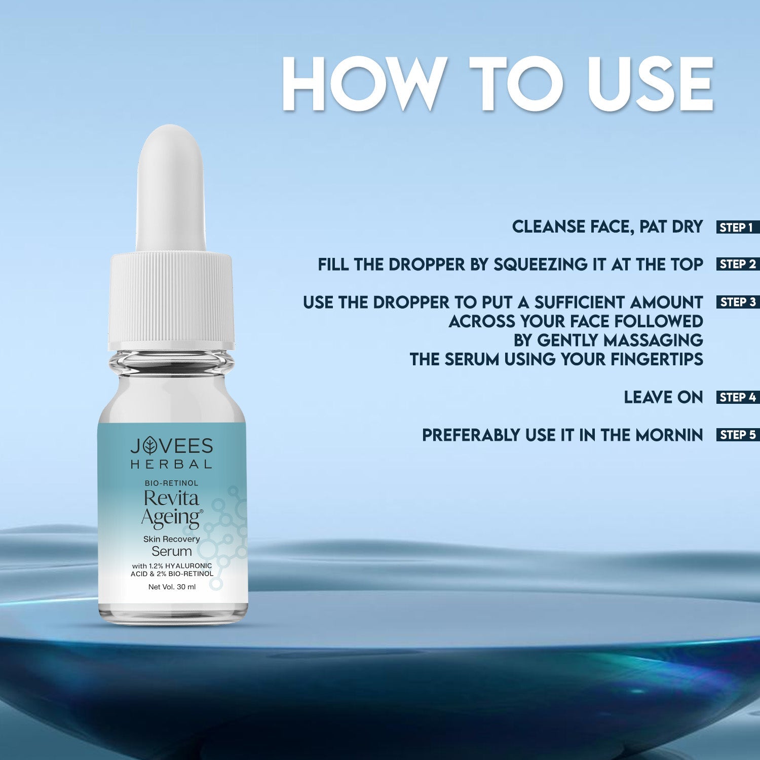 Jovees Bio-Retinol Revita Ageing Face Serum