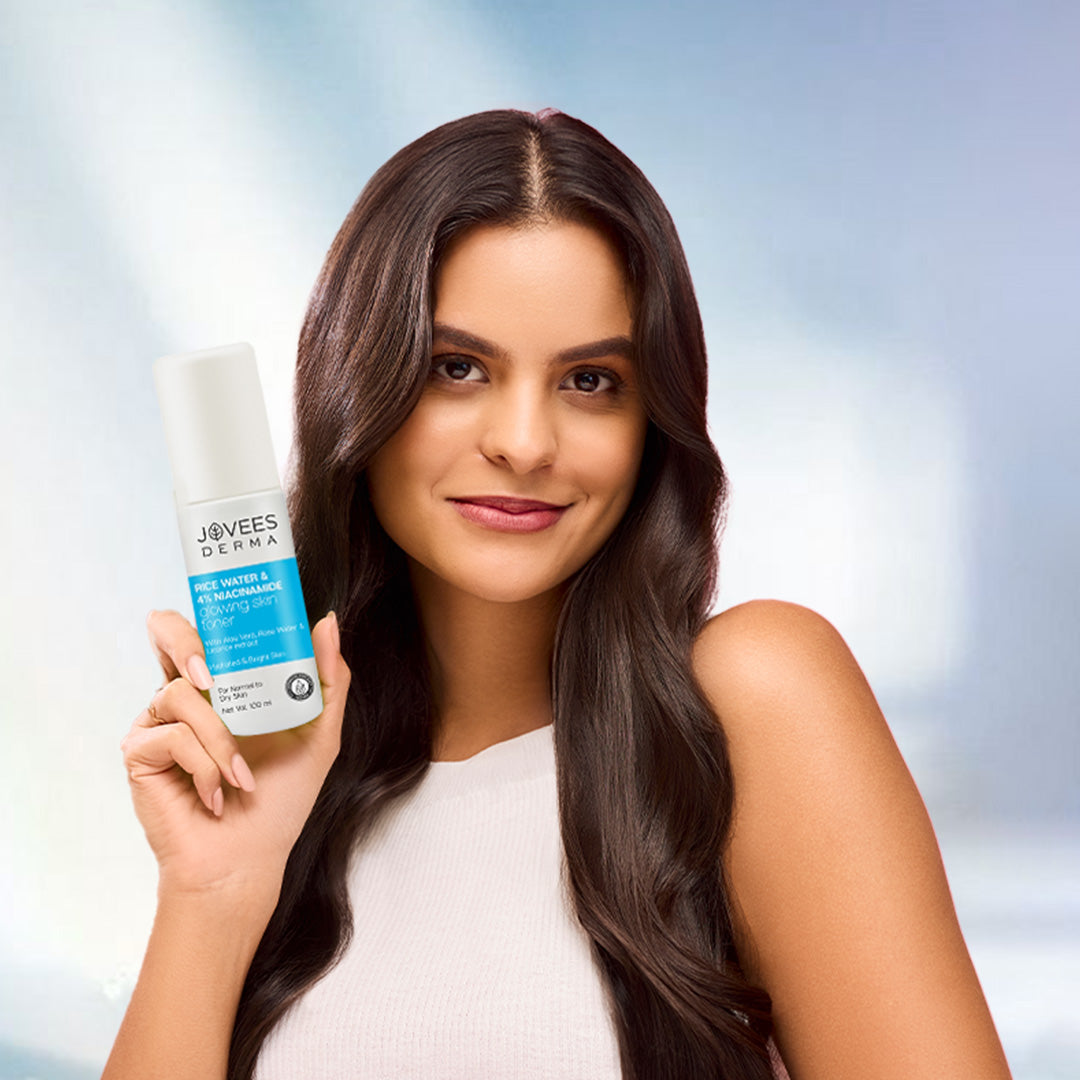 Jovees Derma Rice Water & 4% Niacinamide Glowing Skin Toner