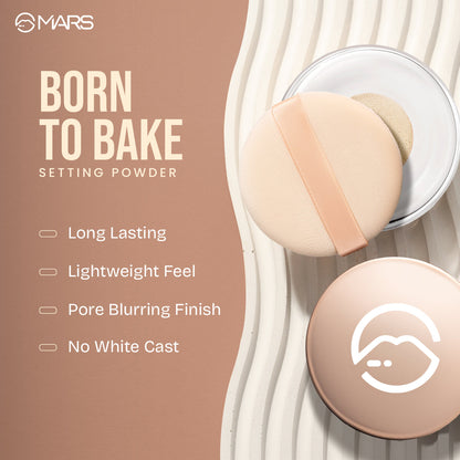 Mars Born To Bake | Setting Powder