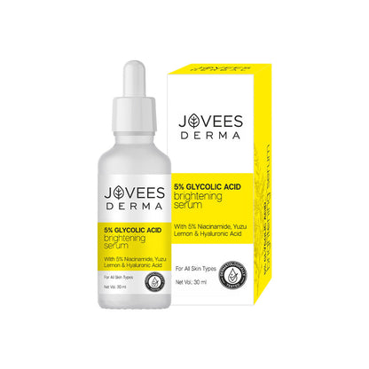 Jovees 5% Glycolic Acid Brightening Skin Serum