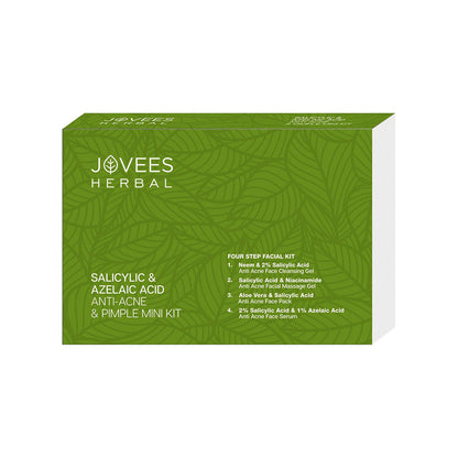 Jovees Salicylic & Azelaic Acid Anti-Acne & Pimple Mini Facial Kit