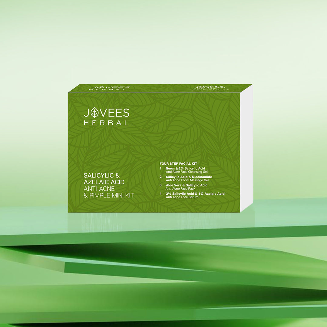 Jovees Salicylic & Azelaic Acid Anti-Acne & Pimple Mini Facial Kit