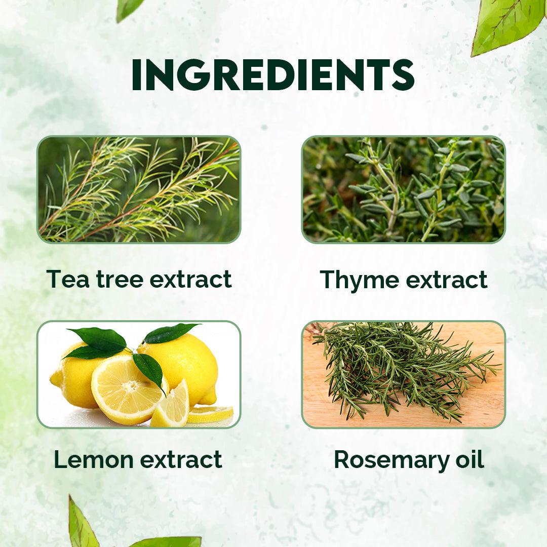Jovees Thyme & Tea Tree Anti-Dandruff Shampoo