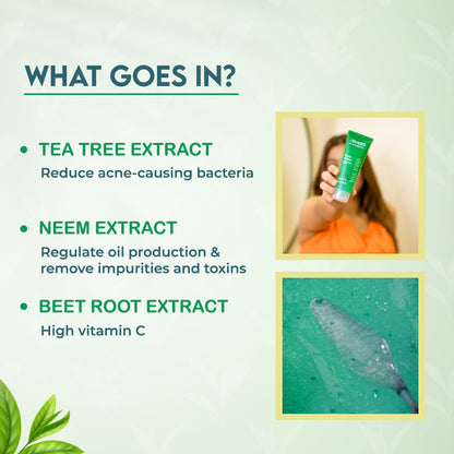 Jovees Tea Tree Oil Control Face Wash