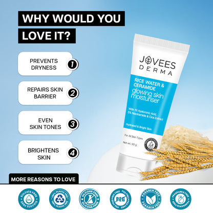 Jovees Derma Rice Water & Ceramide Moisturiser