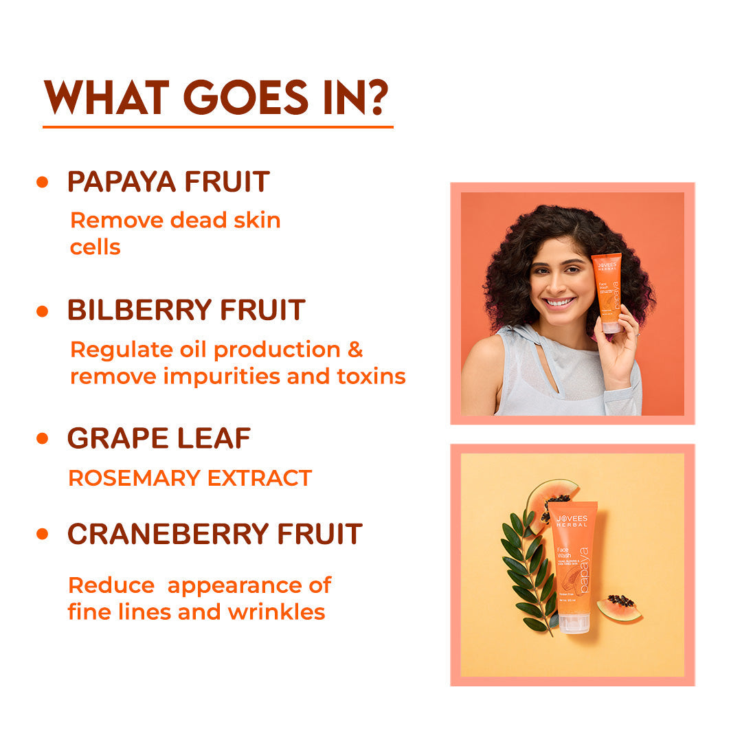 Jovees Papaya Face Wash