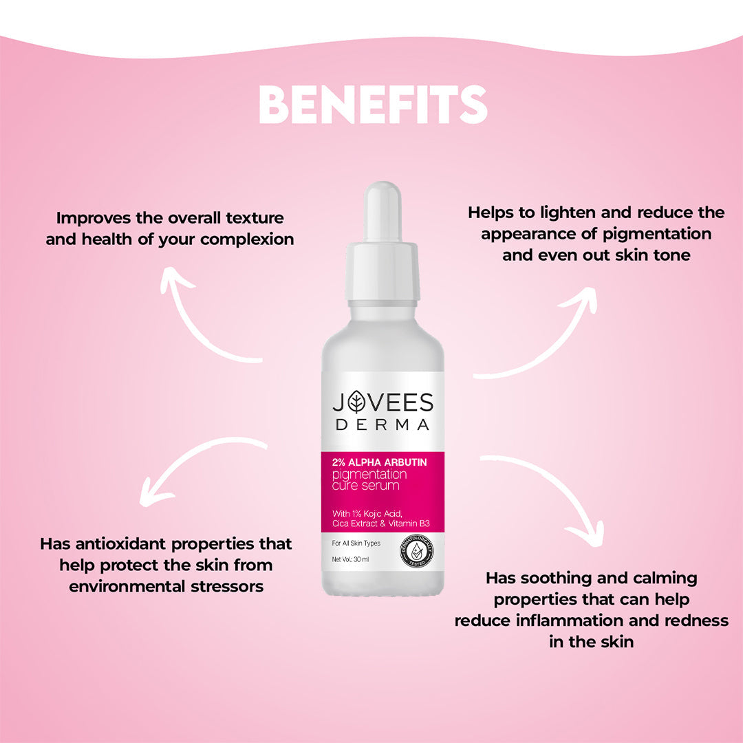 Jovees 2% Alpha Arbutin Pigmentation Cure Serum