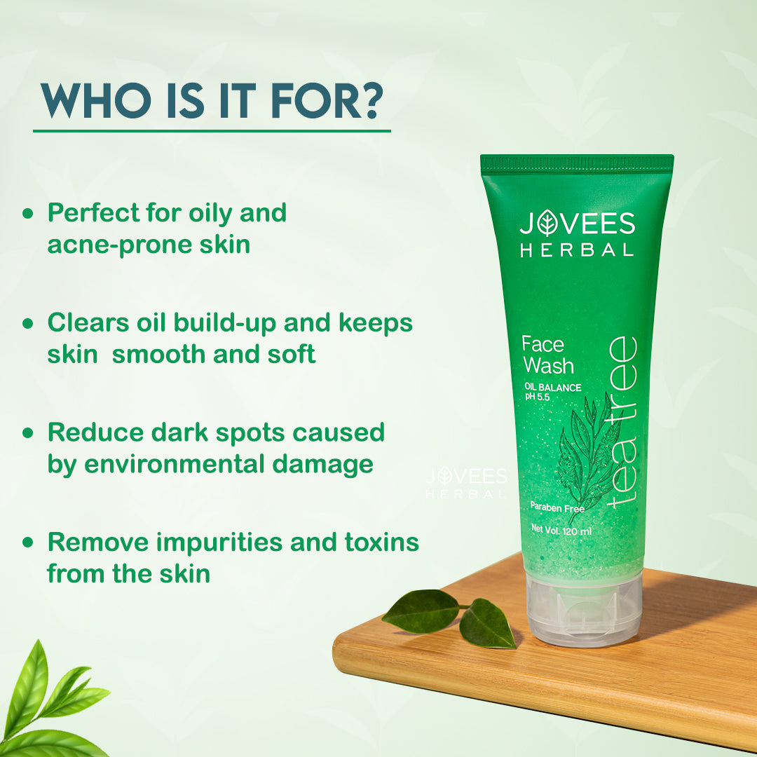 Jovees Tea Tree Oil Control Face Wash