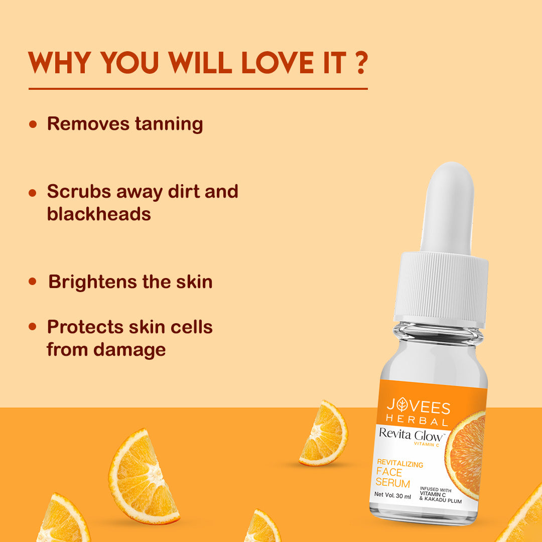 Jovees Revita Glow Vitamin C Face Serum