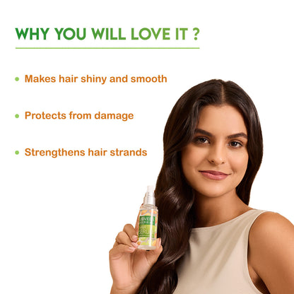 Jovees Hair Serum With Grape Seed & Almond Oil